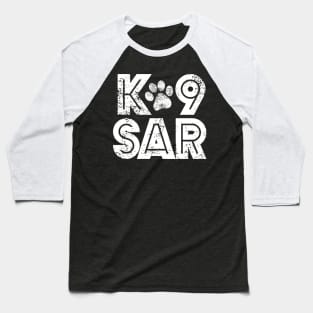 K-9 Search and Rescue Baseball T-Shirt